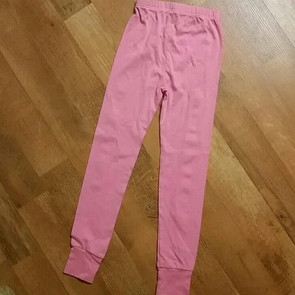 OshKosh Girls‎ Pink Bone Halloween Jogger Pajama Leggings Size 8